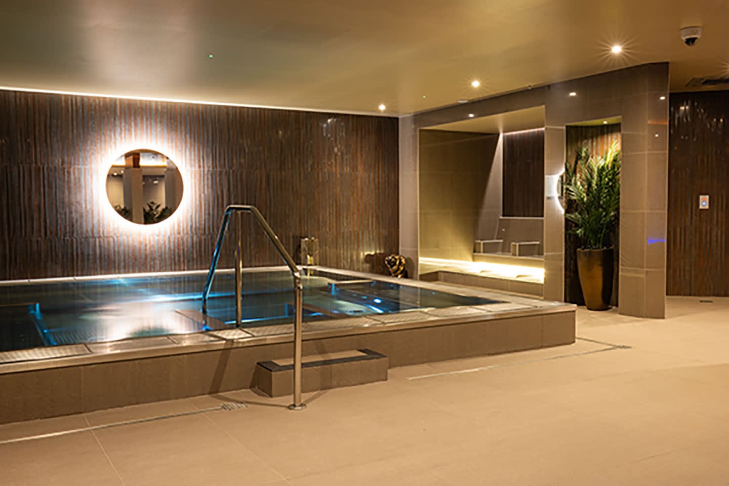 A hydro pool in a David Lloyd Clubs spa