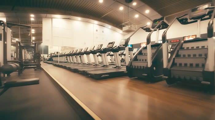 Gym cardio machines