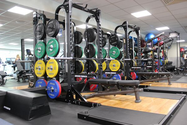 The gym at David Lloyd Wickwoods