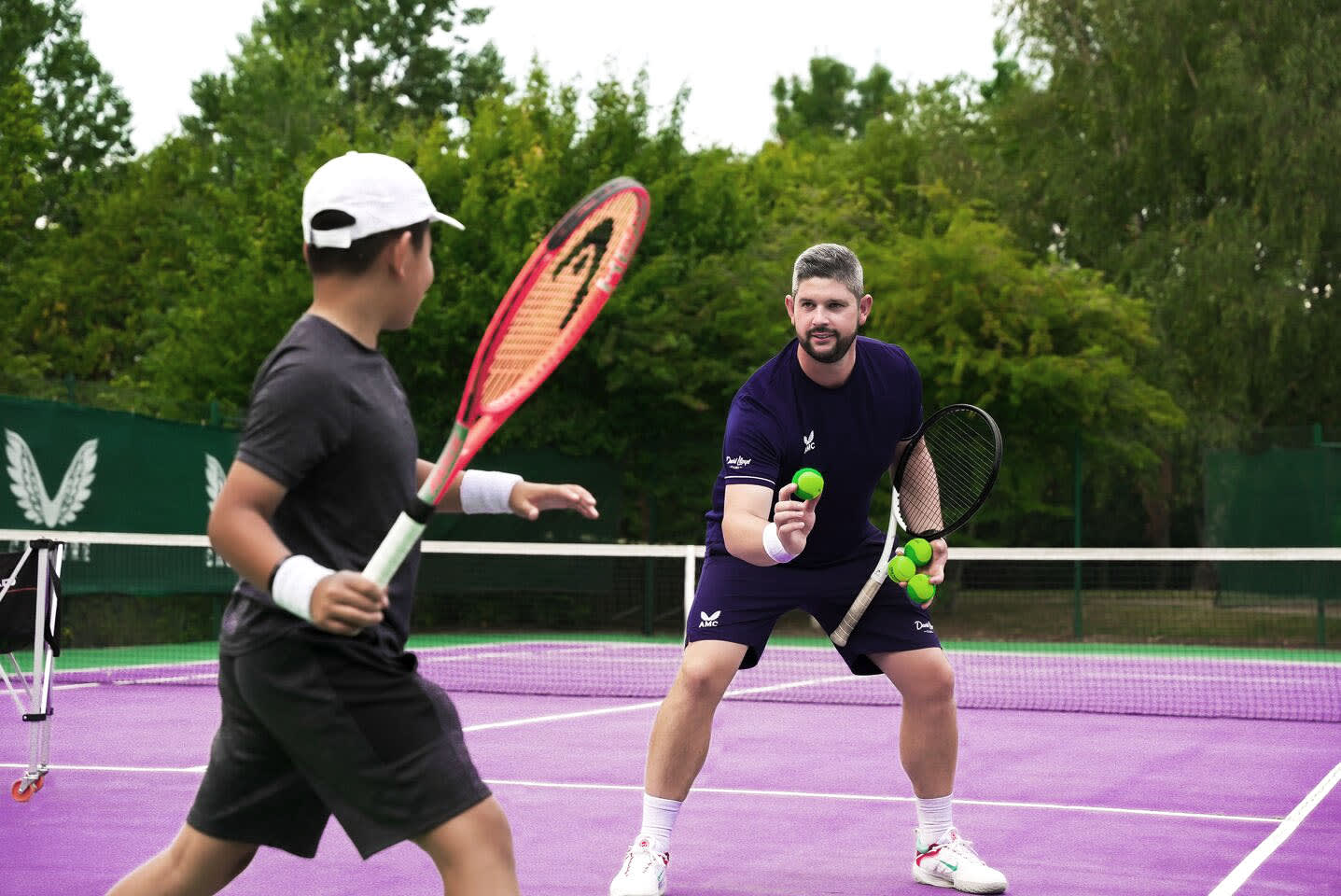 Tennis coaching