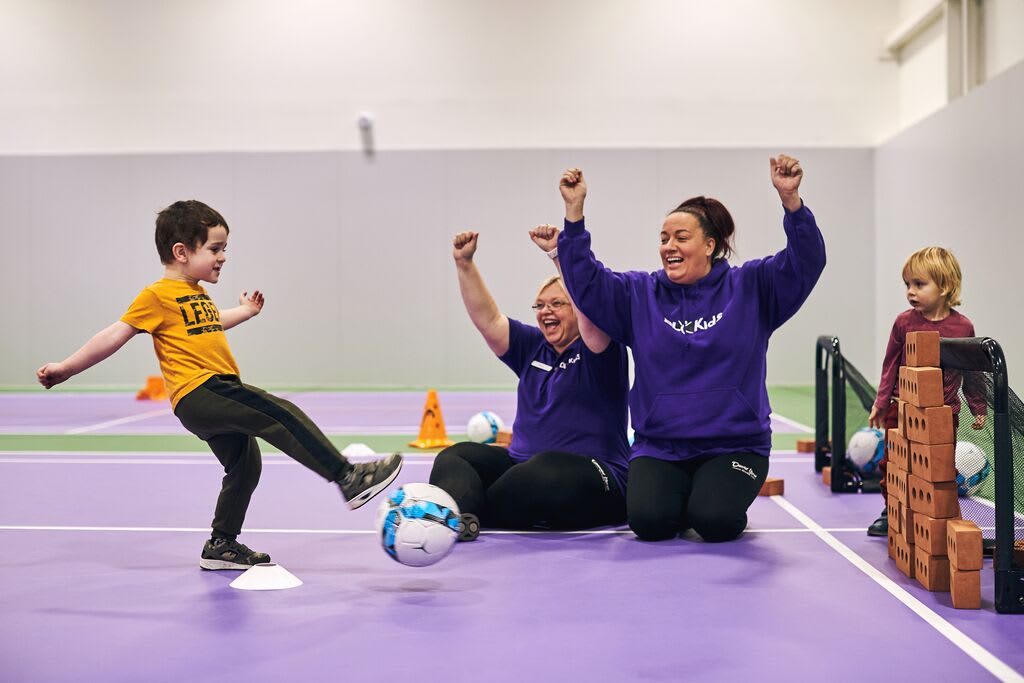 Kids football at David Lloyd Clubs