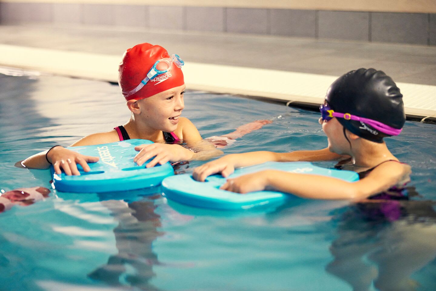 Kids swimming lesson