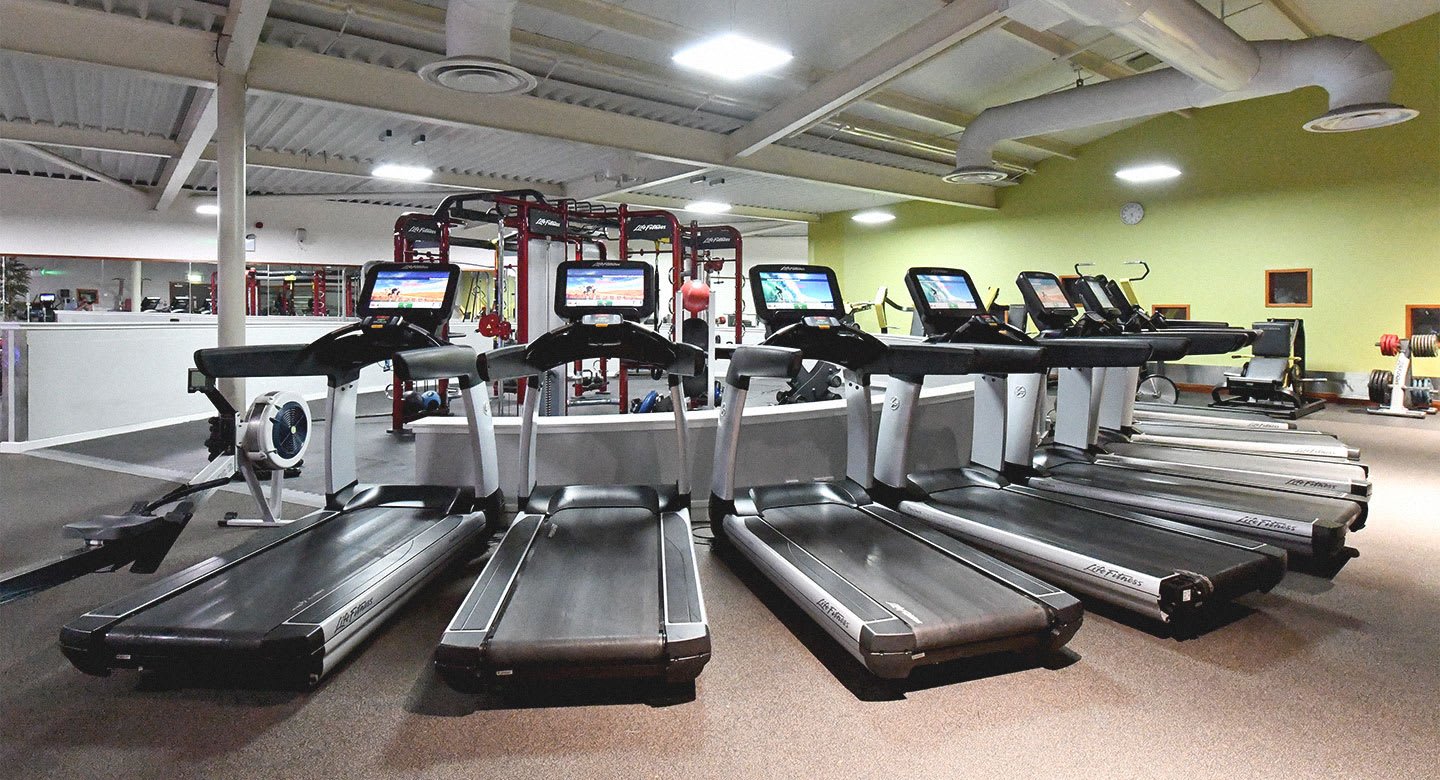 Treadmills at David Lloyd Kingston